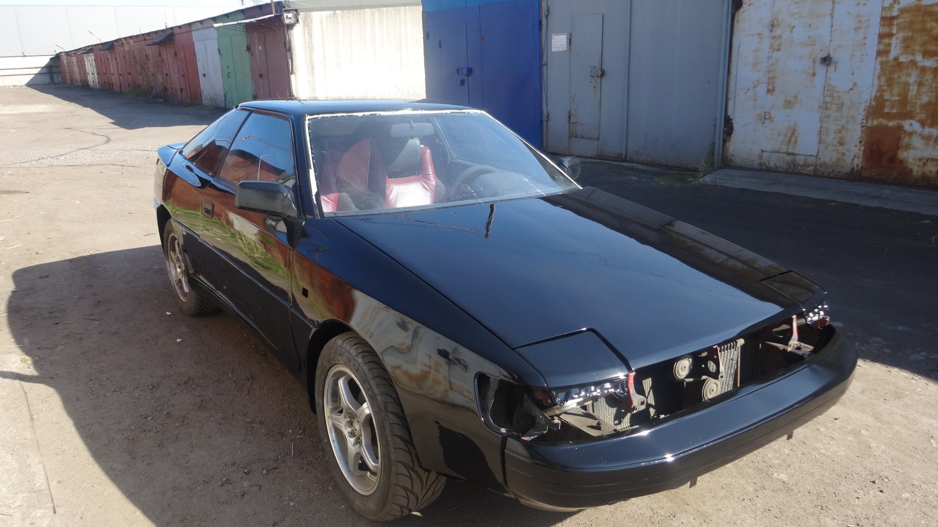 Toyota Celica (160) 2.0 бензиновый 1989 | чёрная молния на DRIVE2