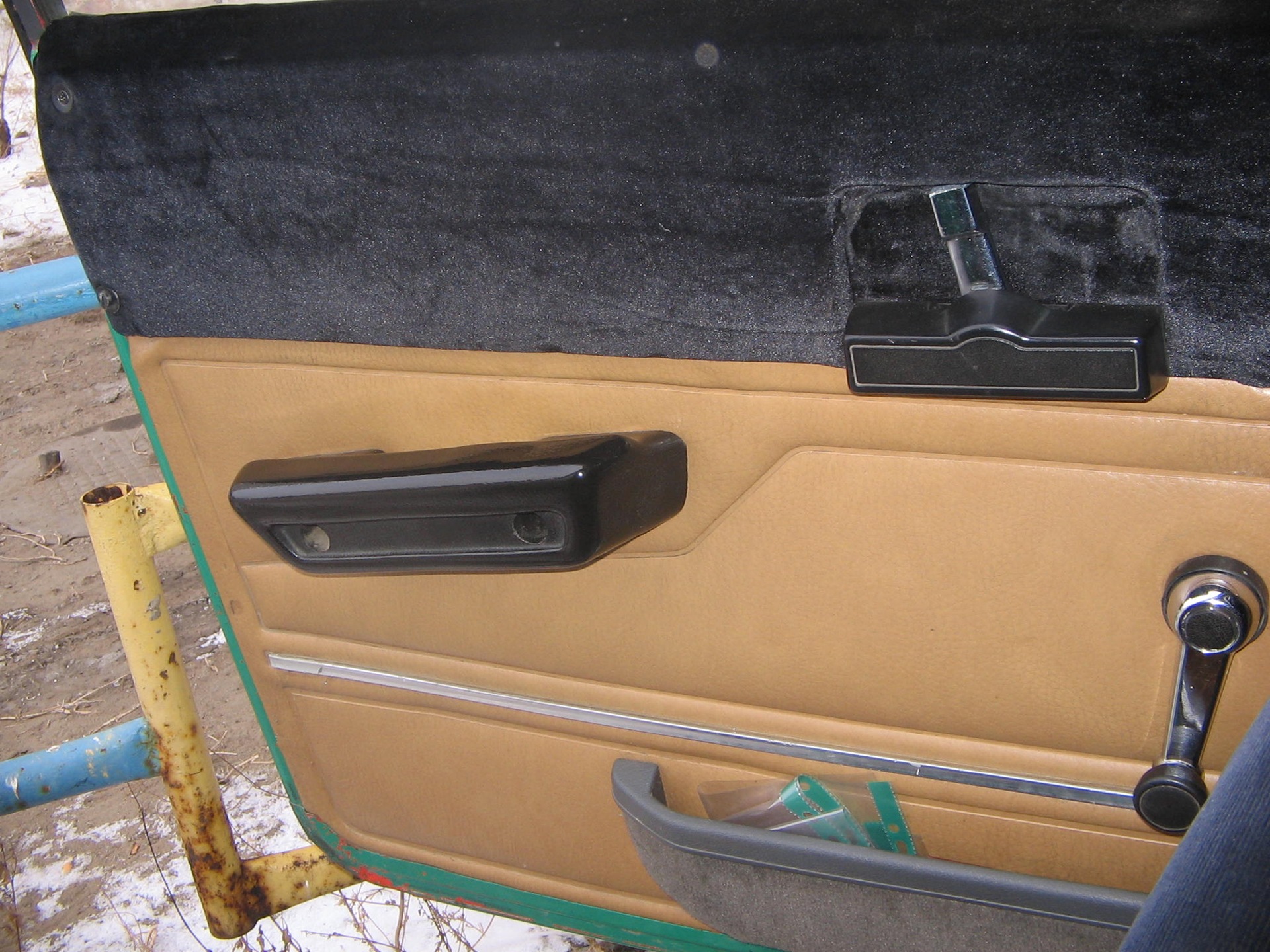 Реанимация дверной карты на скорую руку - ИЖ Москвич 412, 1,5 л, 1981 года своим