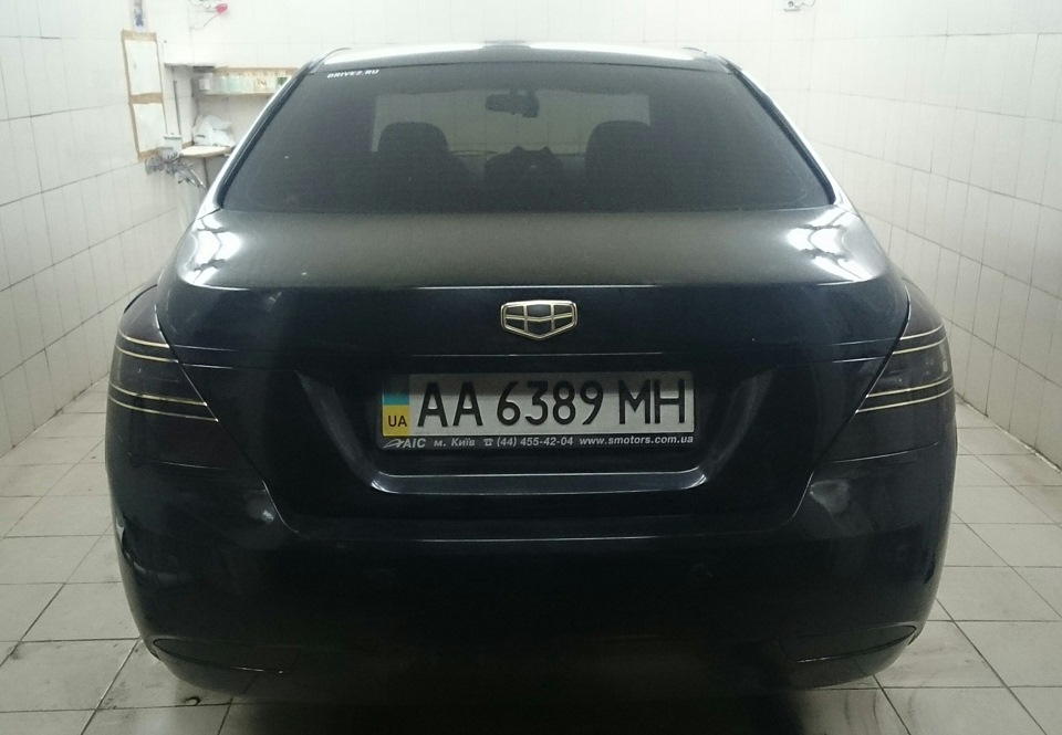 Geely Emgrand ec7 черный под мерс