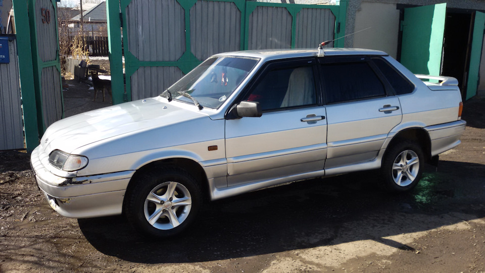 весна тепло летняя резина — Lada 2115, 1,5 л, 2004 года | колёсные ...