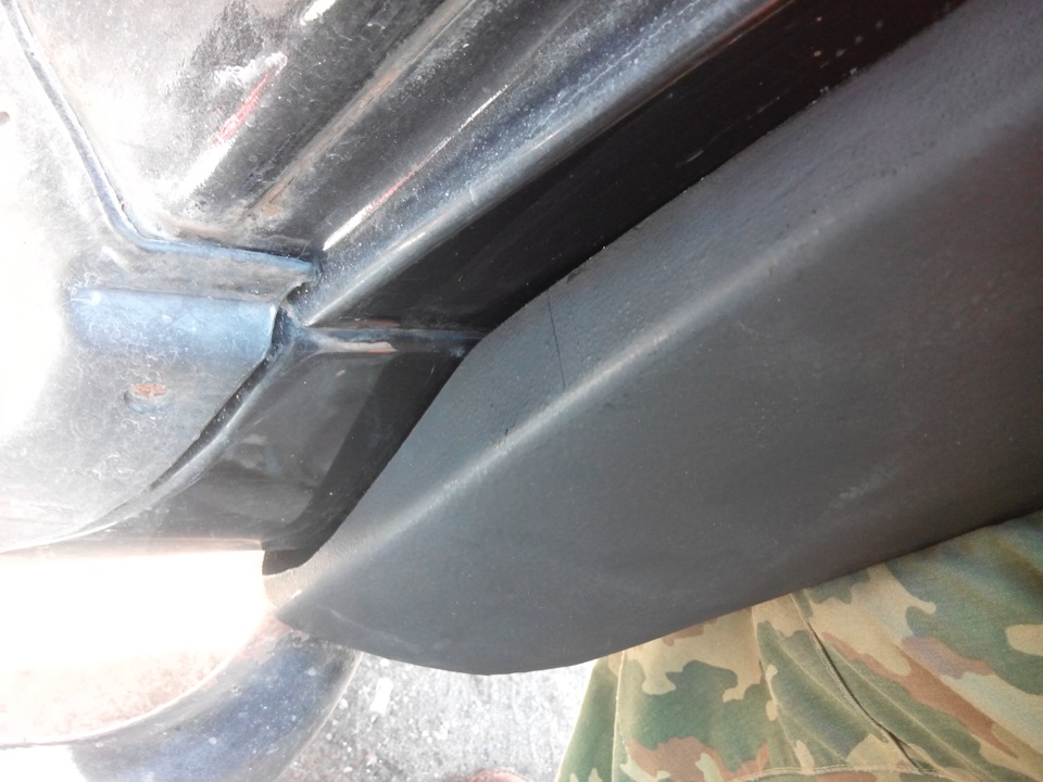 Щели у порогов — УАЗ Patriot