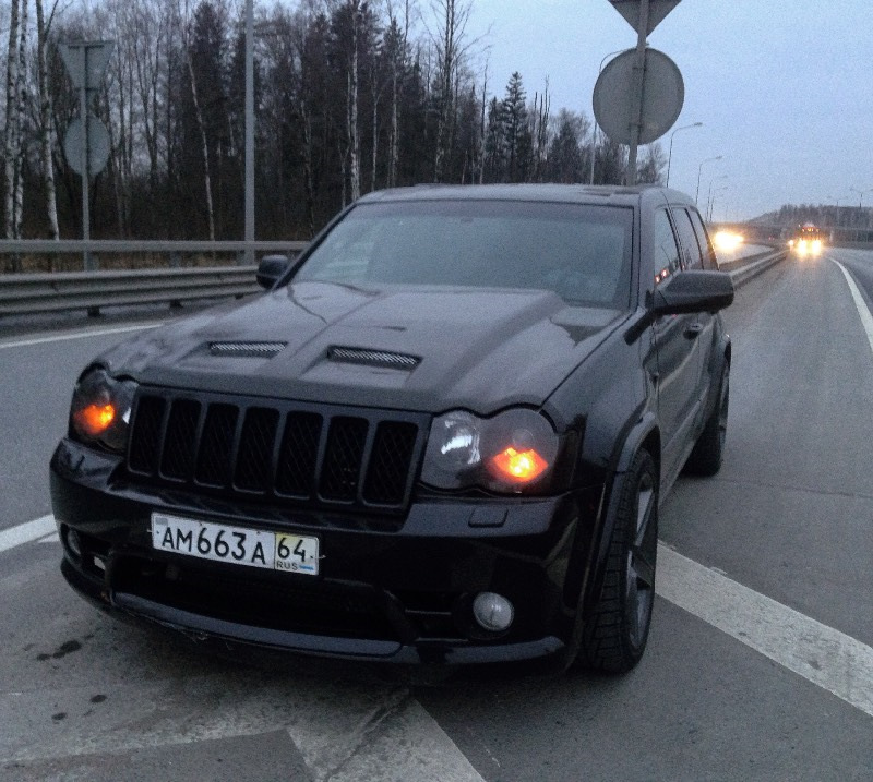 Jeep Grand Cherokee srt8 утка