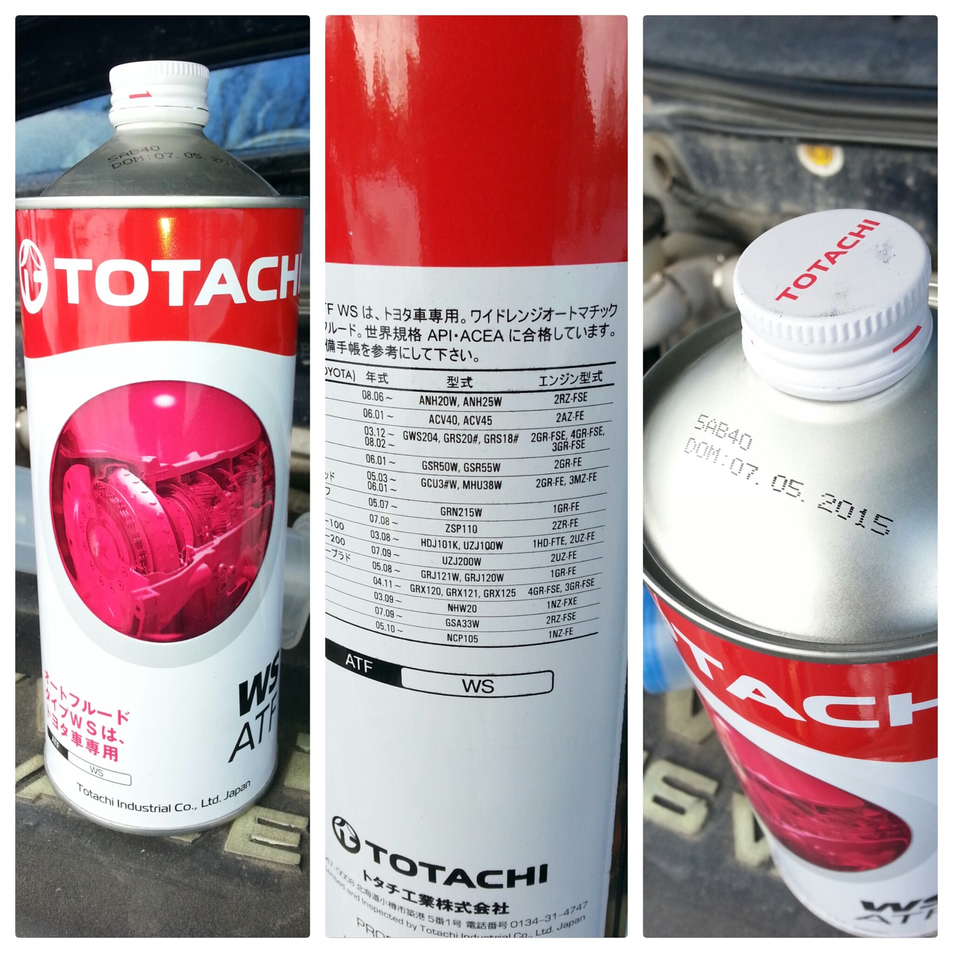 Totachi atf ws