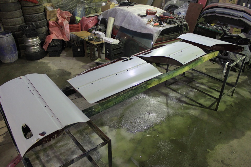 Поготовка кузова к окраске, окраска кузова и элементов. — Honda Civic ...