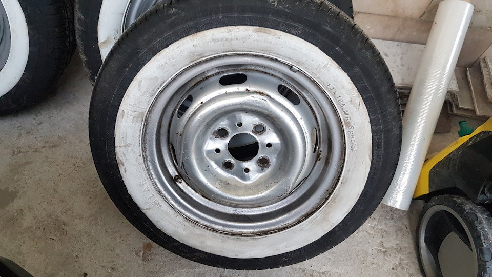 Прокатка, пескоструйка и покраска порошковой краской дисков — Lada 2101 ...