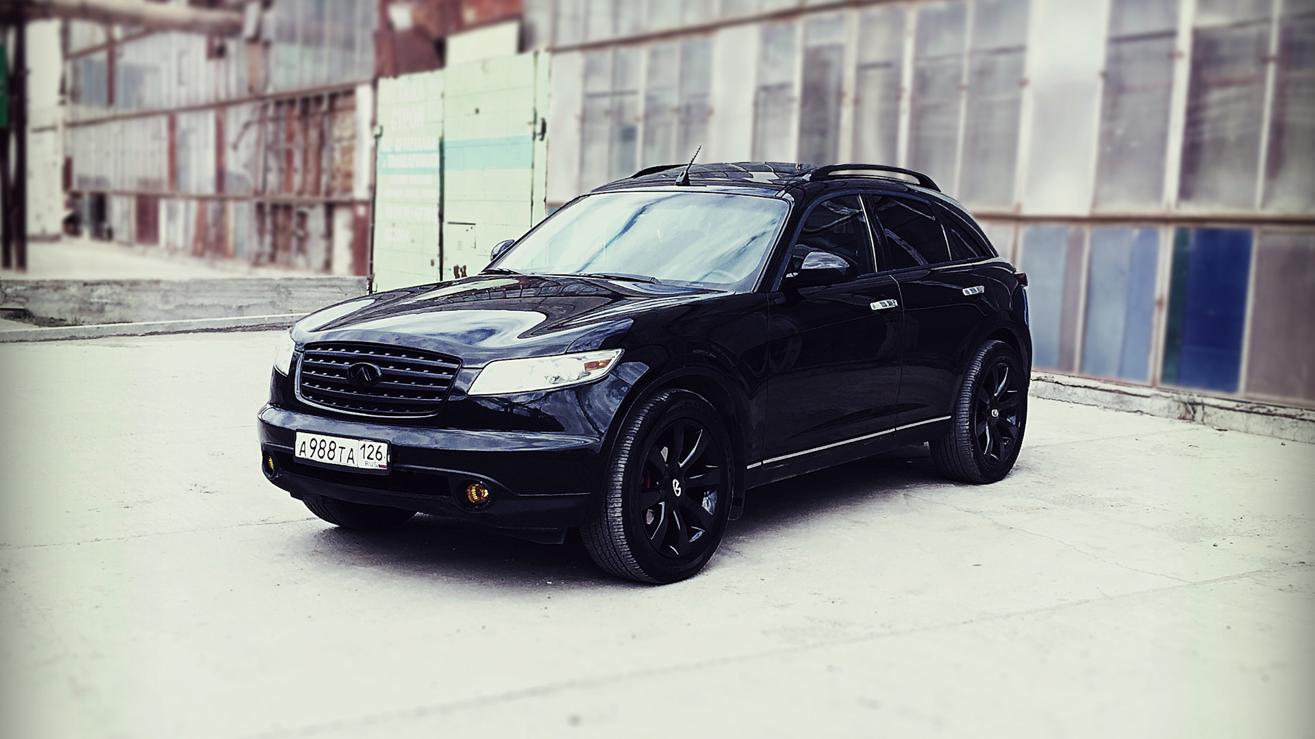 Infiniti FX (1G) 3.5 бензиновый 2003 | 35 Softroad Overland на DRIVE2