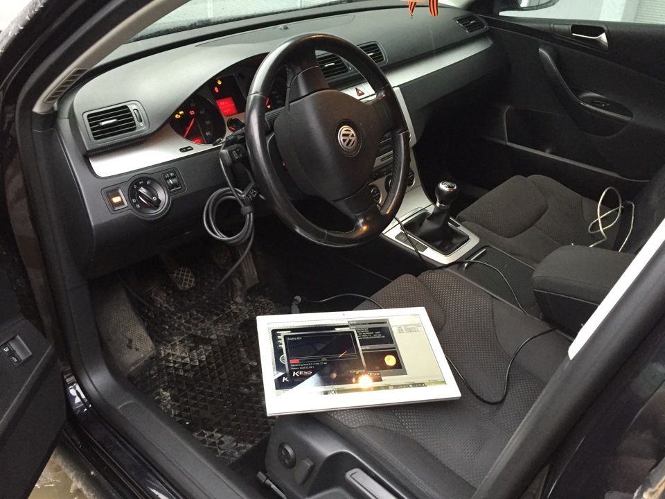 Удаление катализатора и Чип Тюнинг — Volkswagen Passat B6, 1,8 л, 2009 ...