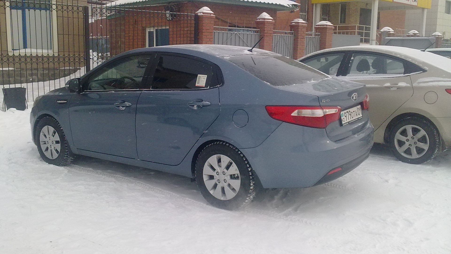 KIA Rio (3G) 1.6 бензиновый 2013 | 979 на DRIVE2