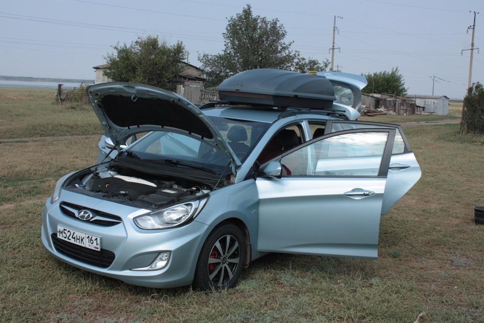 Как должно быть с завода под капотом СОЛЯРИСА. ре стайл И не только ...