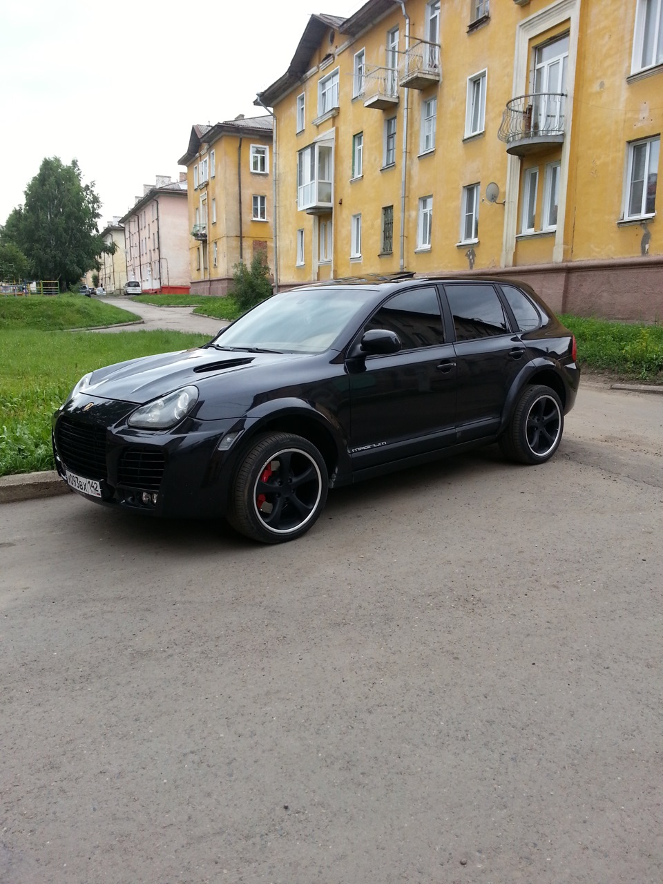 Тонировка — Сетка. — Porsche Cayenne (1G) 955/957, 4,5 л, 2005 года |  аксессуары | DRIVE2