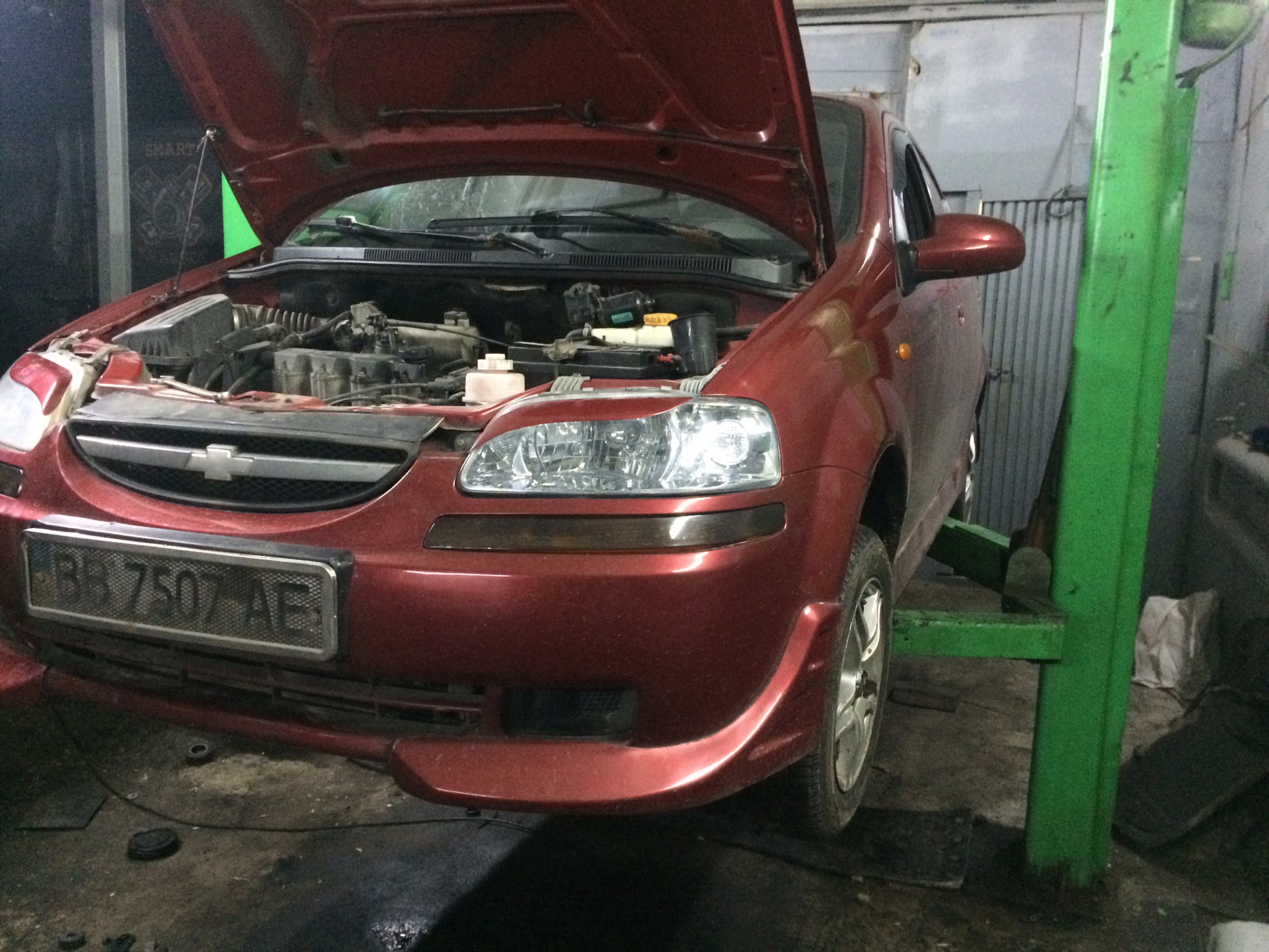Замена переднего сальника, коленвала — Chevrolet Aveo Sedan (1G), 1,4 л ...