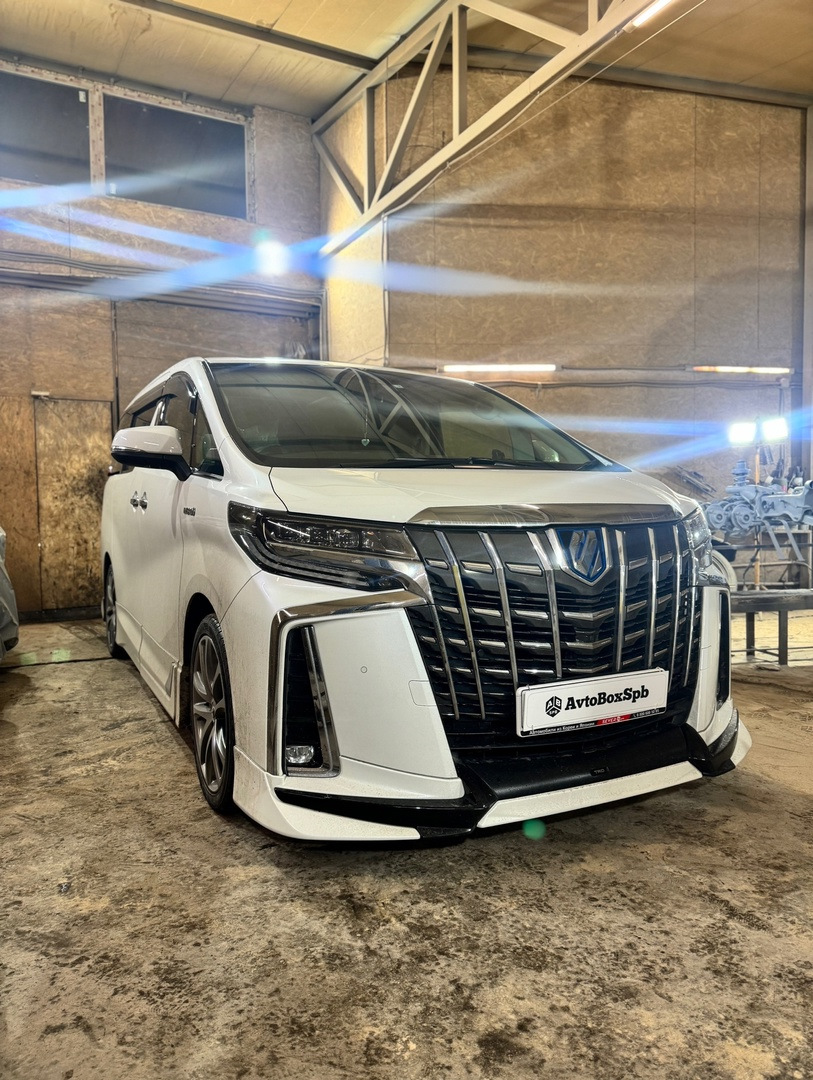 Антикор Toyota Alphard — DRIVE2