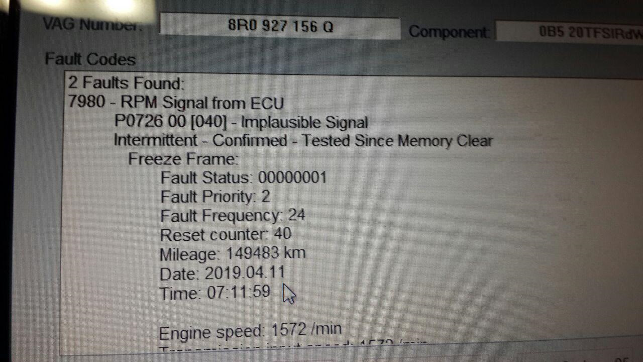 vag fault code 01502