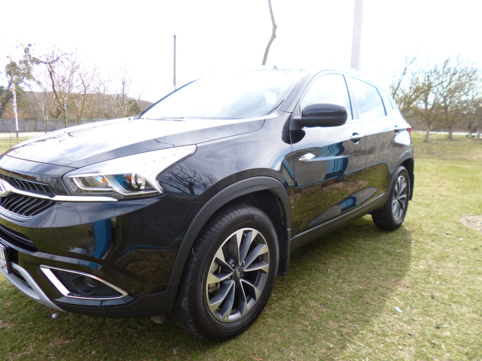 Перешел на летние шины — Chery Tiggo 7, 2 л, 2019 года | шины | DRIVE2