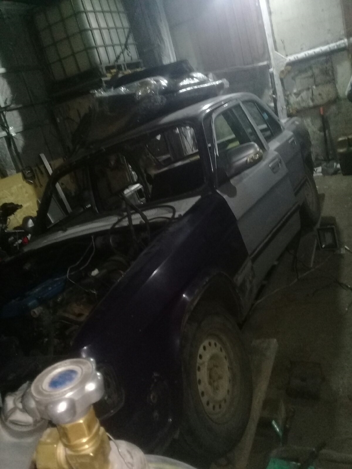 Замена порогов, дверей. — ГАЗ 3110, 2,4 л, 2001 года | кузовной ремонт ...