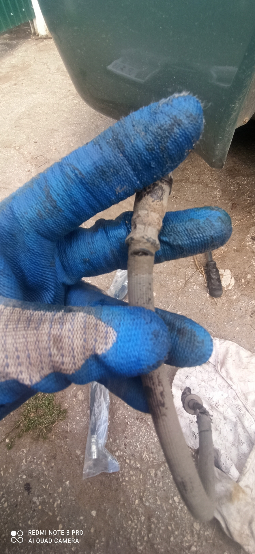 Замена тормозных шлангов — Skoda Octavia A4 Mk1, 1,6 л, 2003 года ...