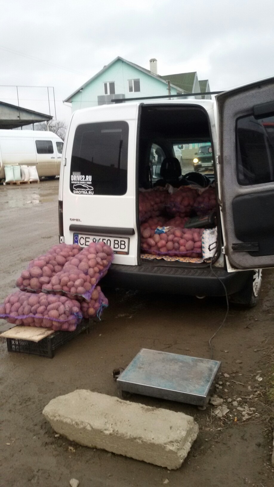 Виїхав на ринок. — Opel Combo C, 1,7 л, 2010 года | фотография | DRIVE2