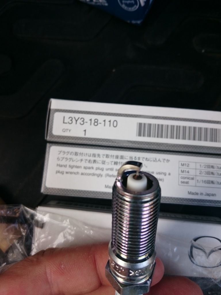L3Y318110 Свеча зажигания Mazda | Запчасти на DRIVE2