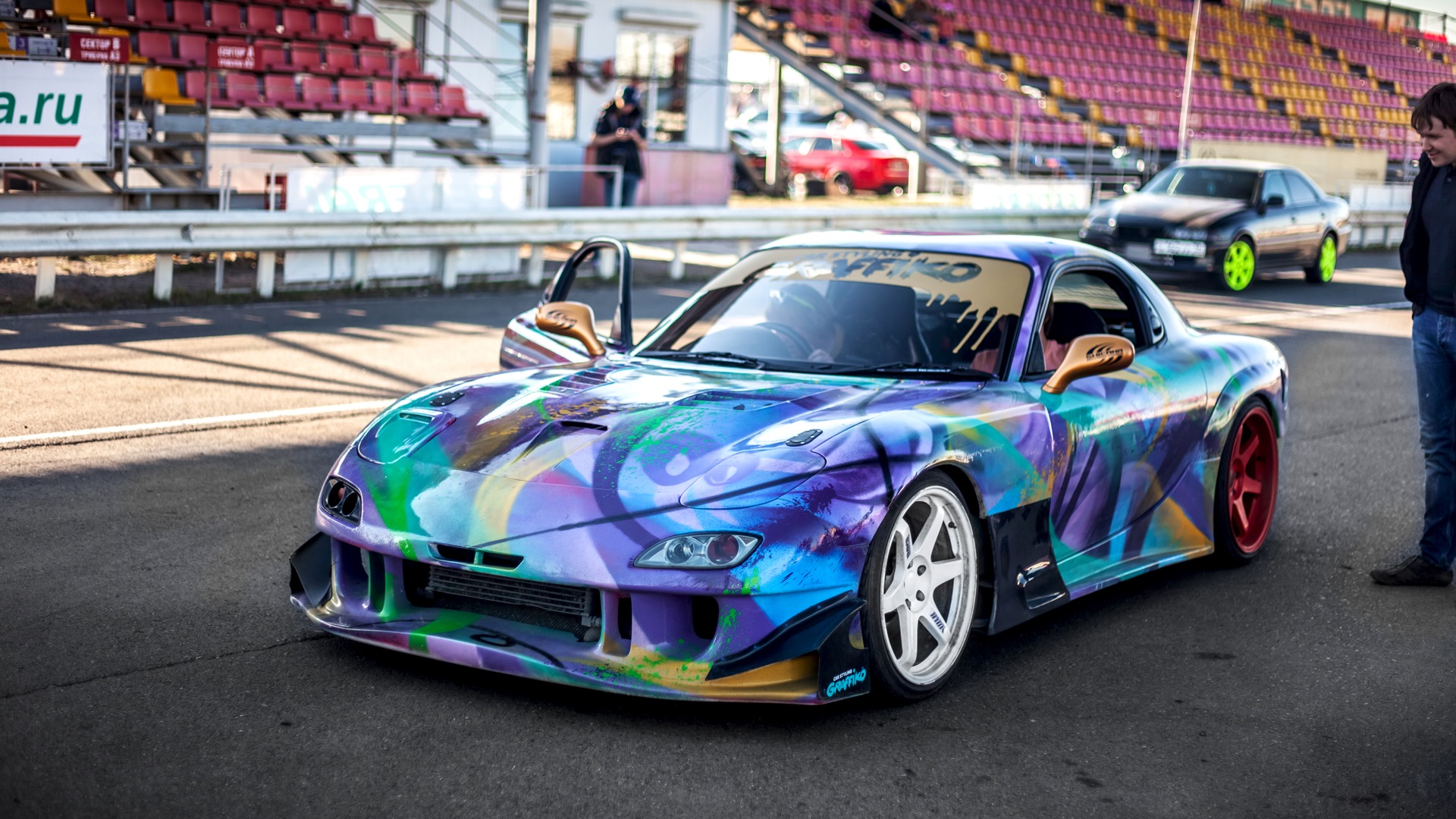 Мазда RX 7 арт