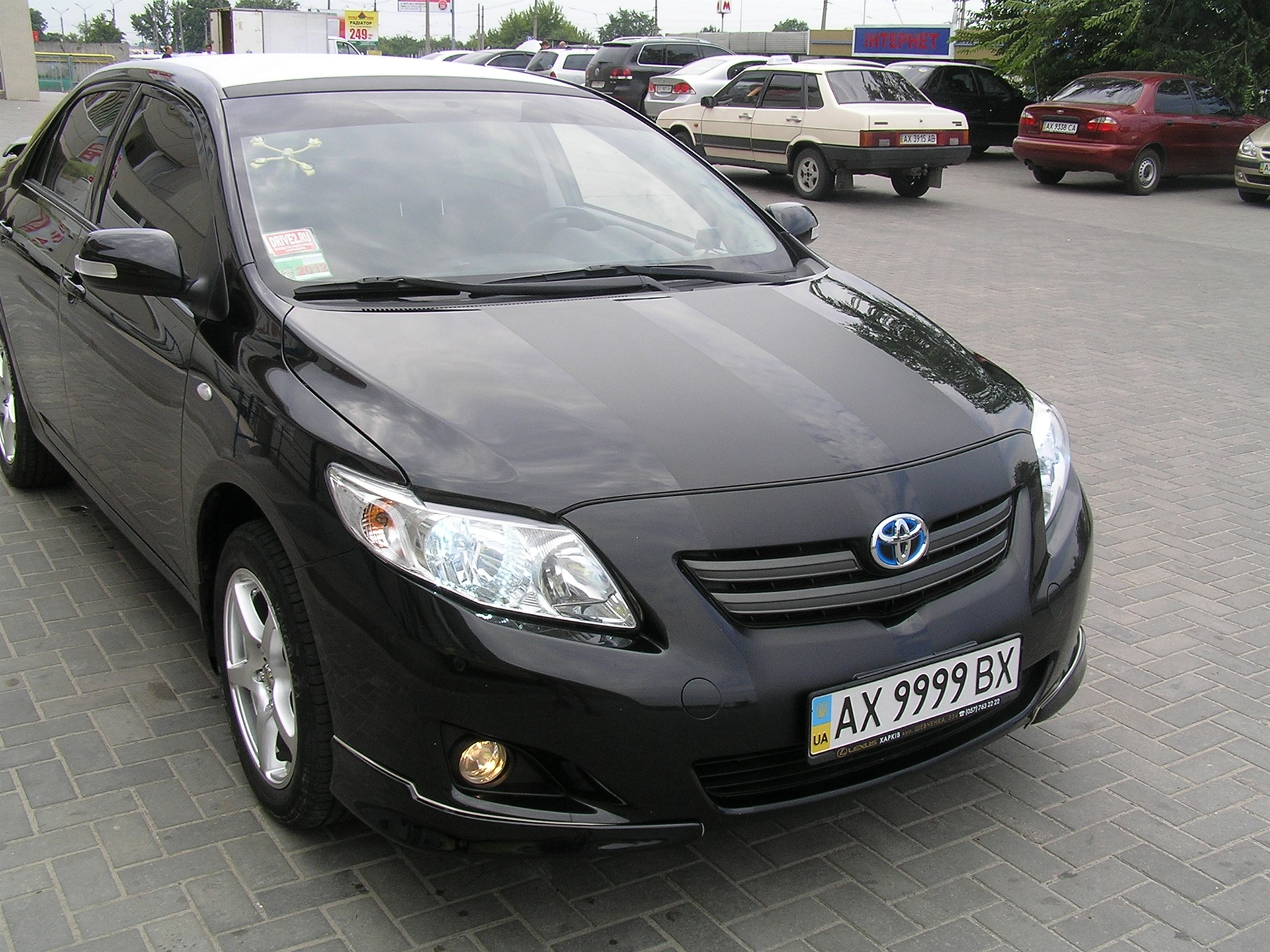 Toyota Corolla 204 черный