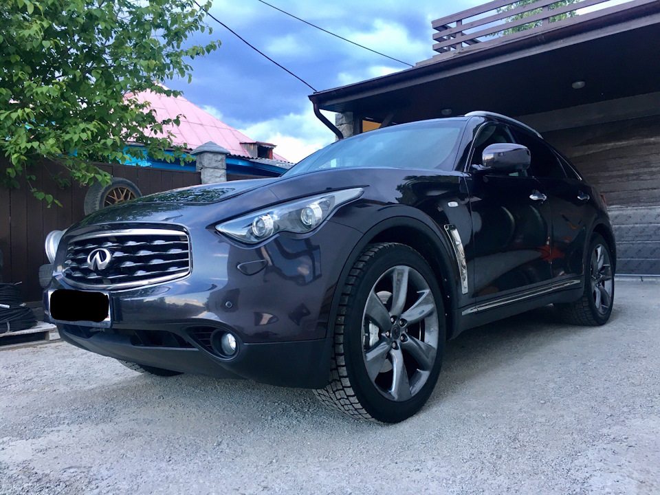 Infiniti fx37 рестайлинг отличия