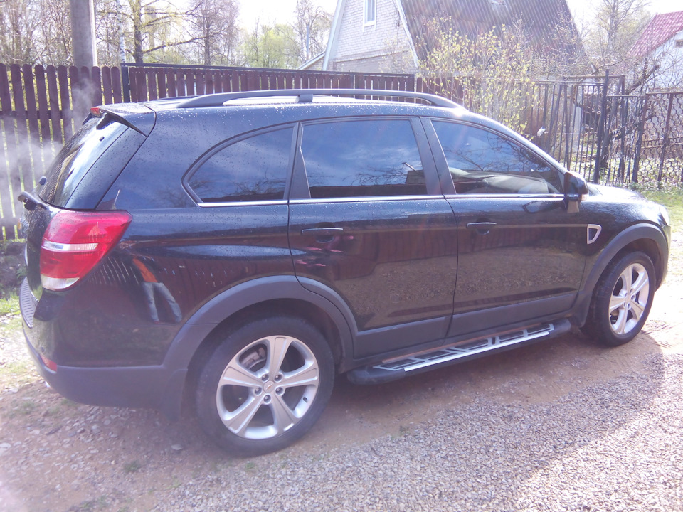 Chevrolet Captiva на 22 дисках