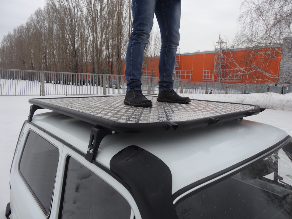 Погрузочная платформа с алюминиевым листом — ТРОФИ-ТРЕЙД.РФ на DRIVE2