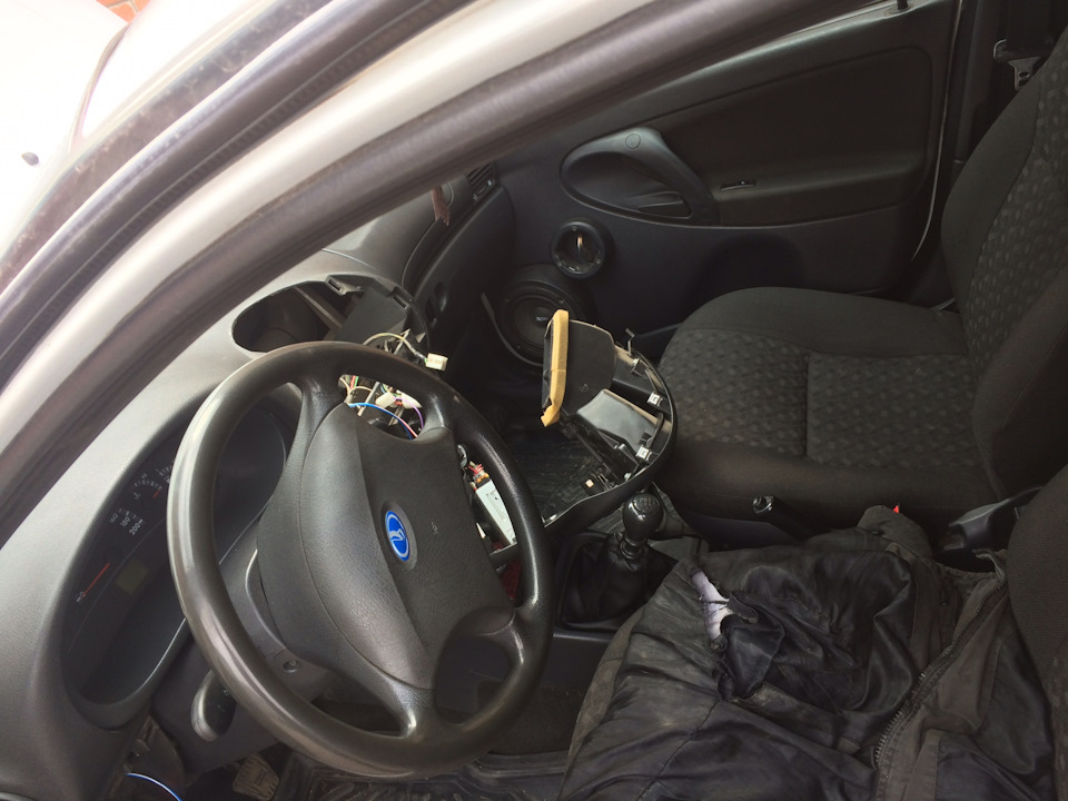 Подключение ПТФ — Lada Калина хэтчбек, 1,6 л, 2011 года | электроника ...