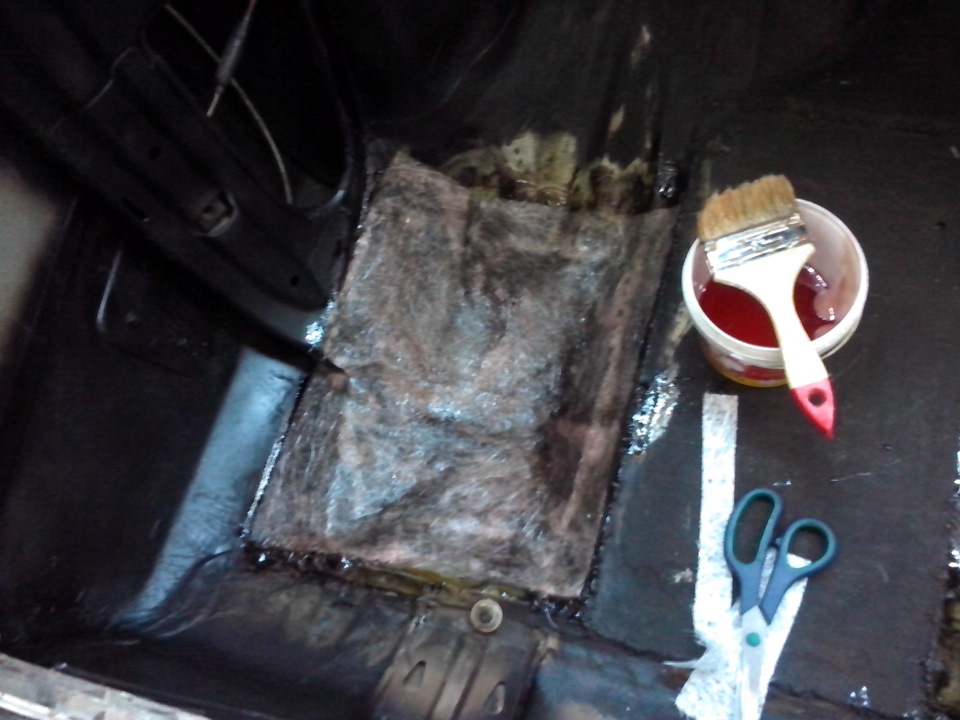 Ремонт чашки багажника, продолжение — Audi 80 (B2), 1,8 л., 1984 года ...