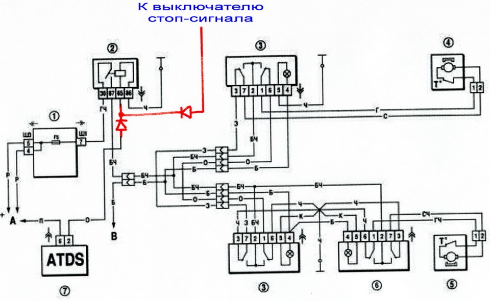 Стеклоподъемники нива схема