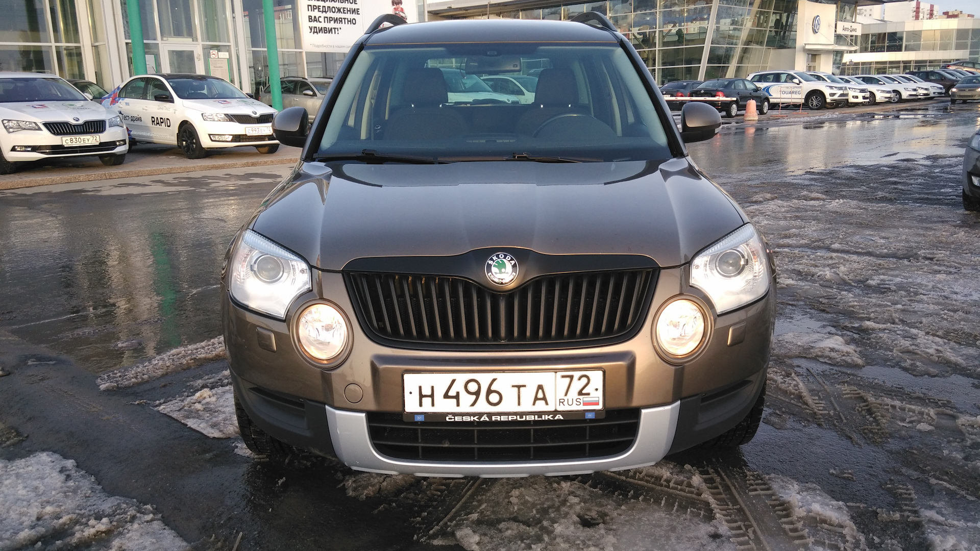 Skoda Yeti 1.2 бензиновый 2011 | BrowN Rabbit jr.Revo на DRIVE2