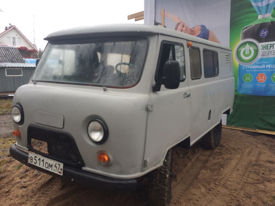 Переезд в гараж, внутренняя отделка буханки — УАЗ 3909, 3,2 л, 2006 ...