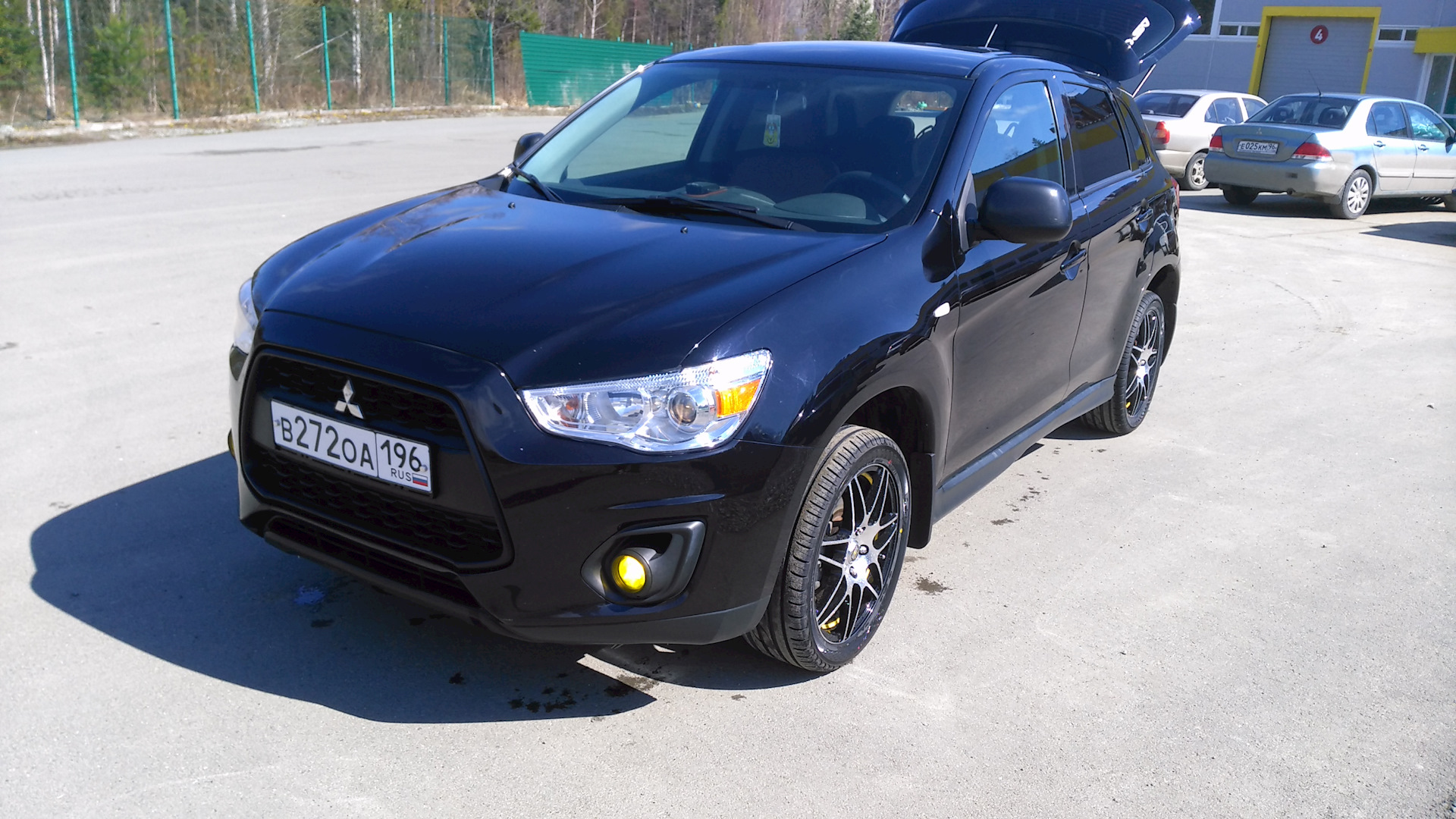 "Шины плюс диски" = ))))) — Mitsubishi ASX, 1,6 л, 2013 года | шины ...