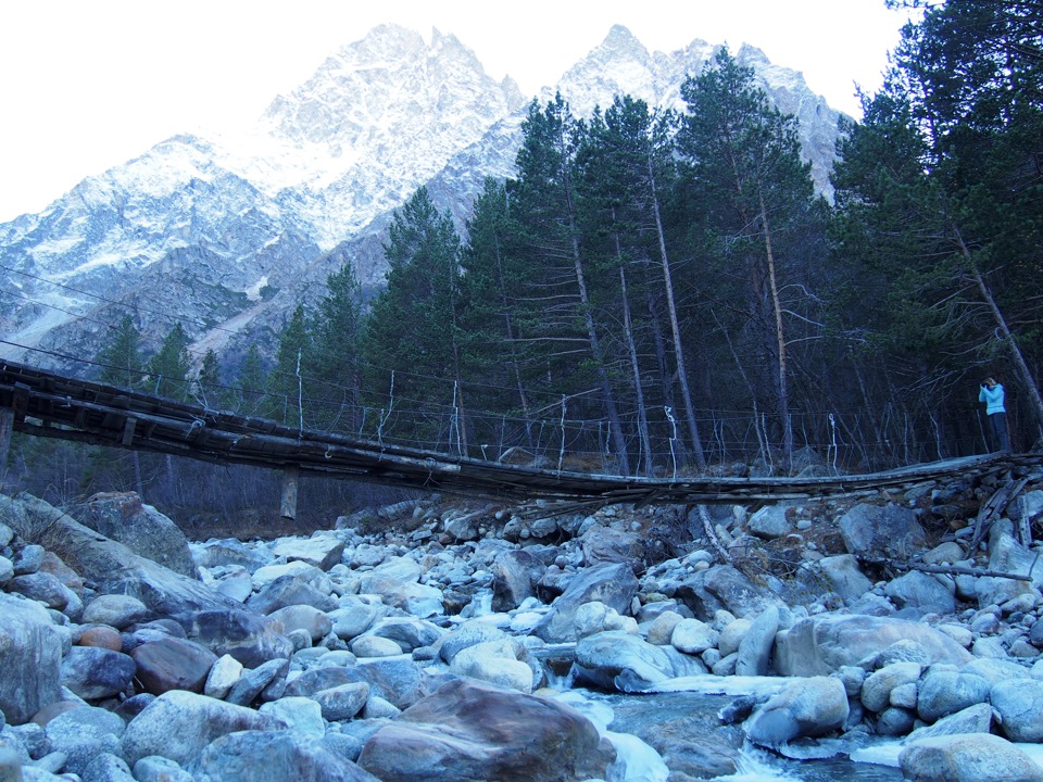 Мостик через Гара-Аузусу — Jeep Cherokee (KJ)