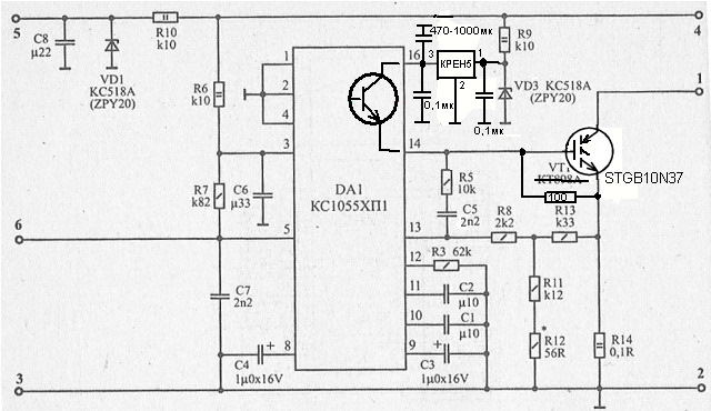 L497d1 схема включения