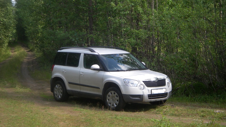 А теперь пора менять стойки амортизатора. — Skoda Yeti, 1,2 л, 2012 ...