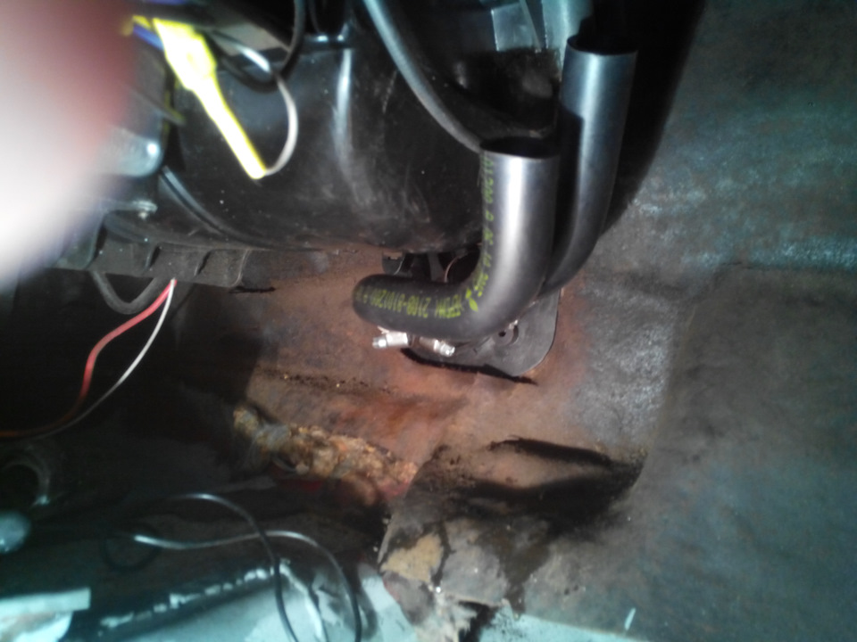 Замена краника печки — Lada 2109, 1,3 л, 1990 года | своими руками | DRIVE2