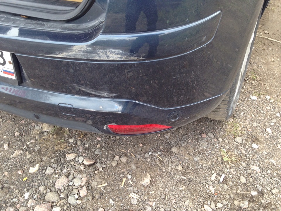 Притер дедуля мне бампер… — Citroen C4 (1G), 1,6 л, 2009 года | ДТП ...