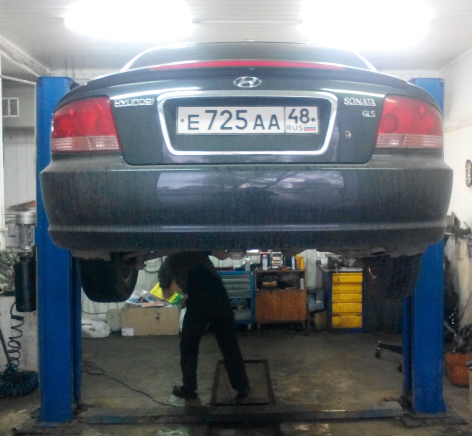 Фото в бортжурнале Hyundai Sonata IV (EF)