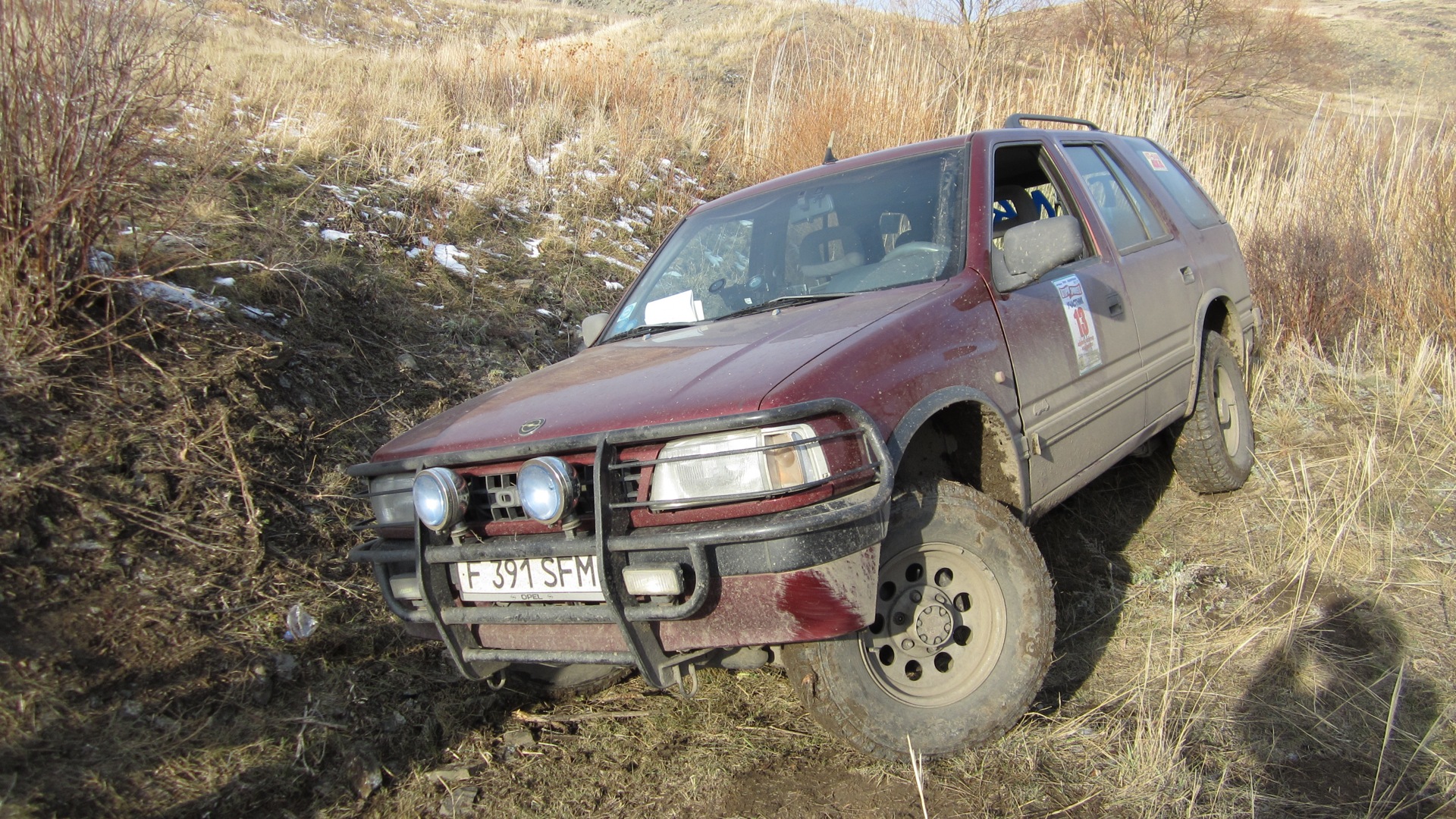 Opel Frontera бездорожье