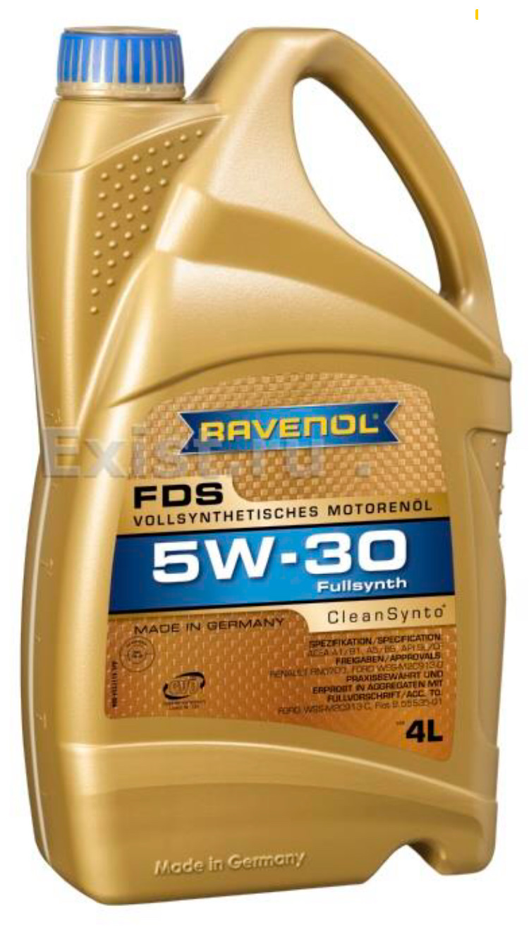 Масло RAVENOL FDS 5W39 со спецификацией WSS-M2C913-D — Ford Focus III ...