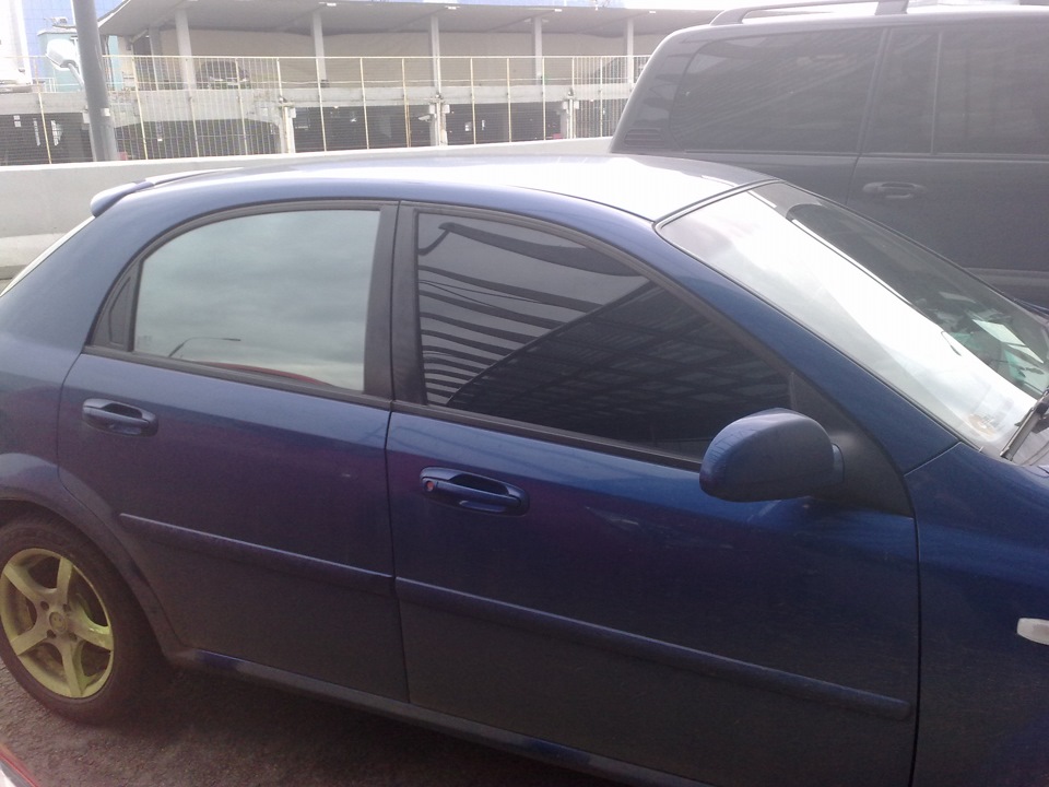 Съемная силиконовая тонировка и пох… на все ))) — Chevrolet Lacetti 5D ...