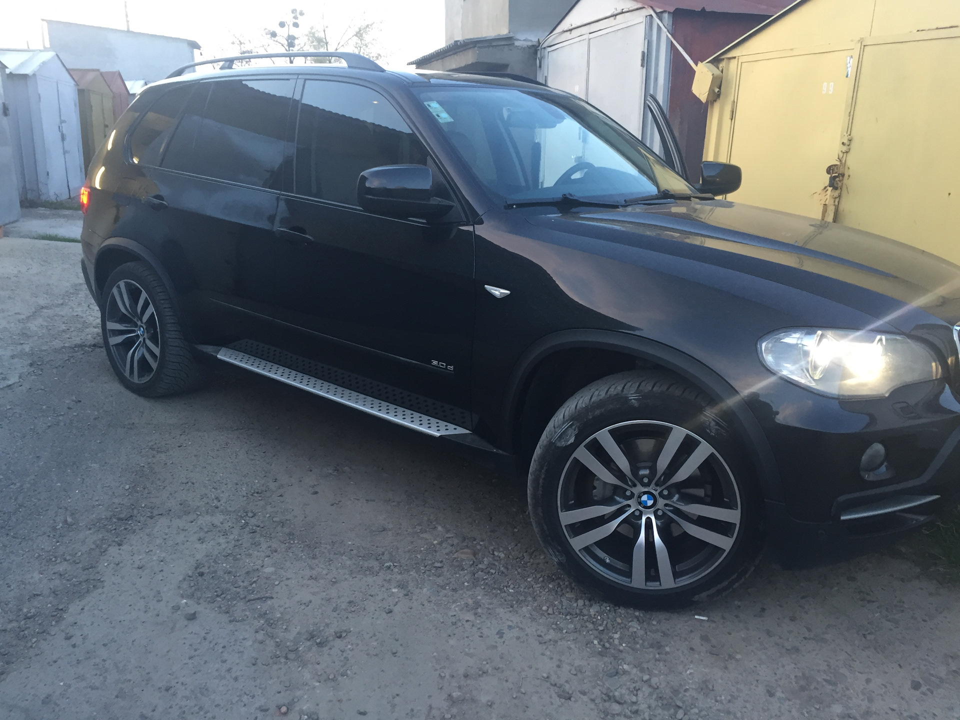 19. Поменял диски… На которые хотел :) — BMW X5 (E70), 3 л, 2008 года ...