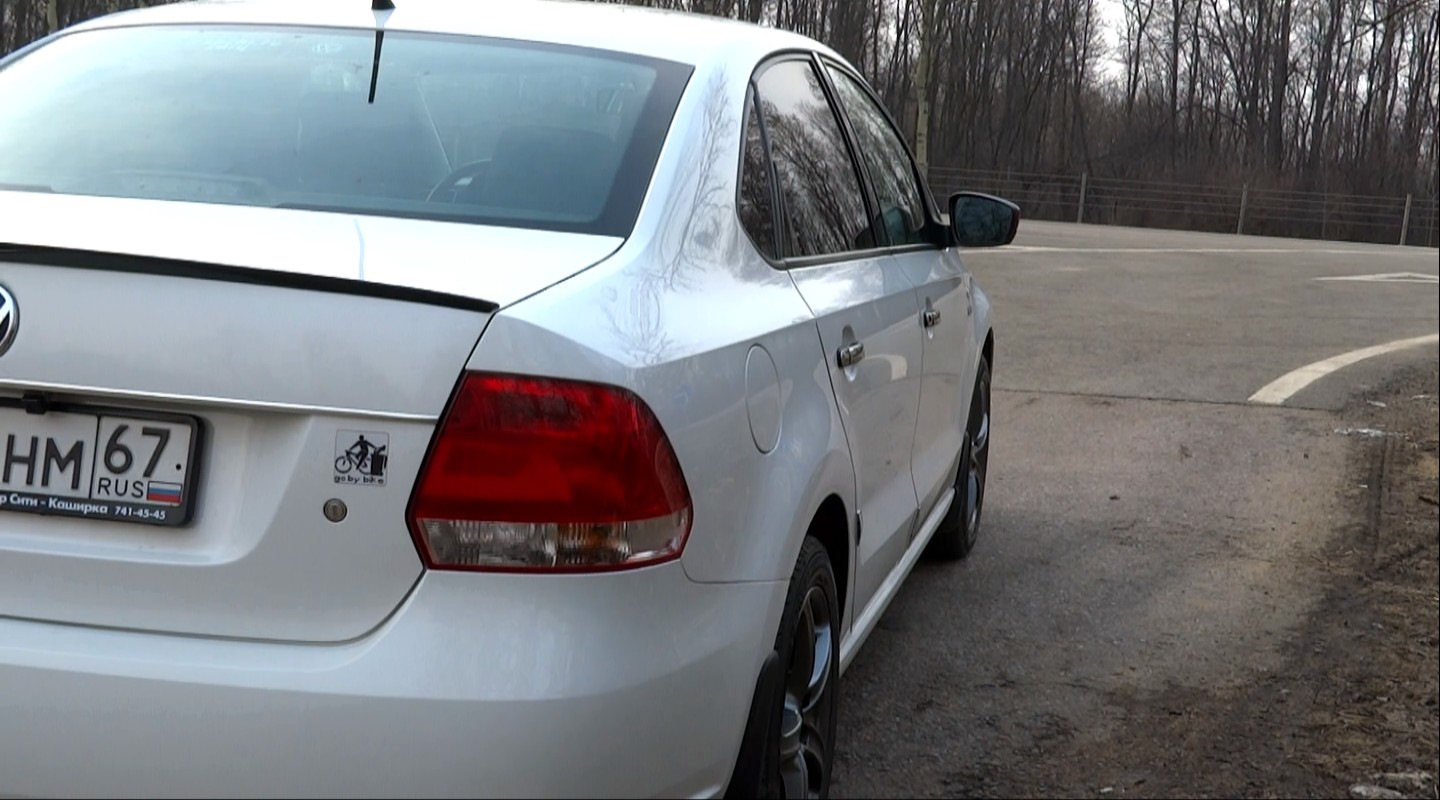 Лип спойлер Volkswagen Polo