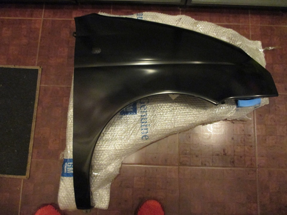 Переднее крыло на Матиз — Daewoo Matiz (M100/M150), 0,8 л, 2008 года ...