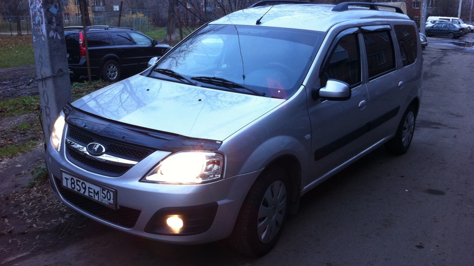 Пришли дефлектора=) — Lada Ларгус, 1,6 л, 2013 года | стайлинг | DRIVE2