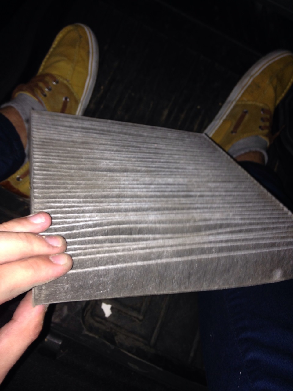 Замена салонного фильтра — Nissan Almera Classic (B10), 1,6 л, 2008 ...