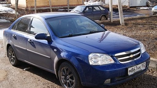 Chevrolet Lacetti седан голубой drive2