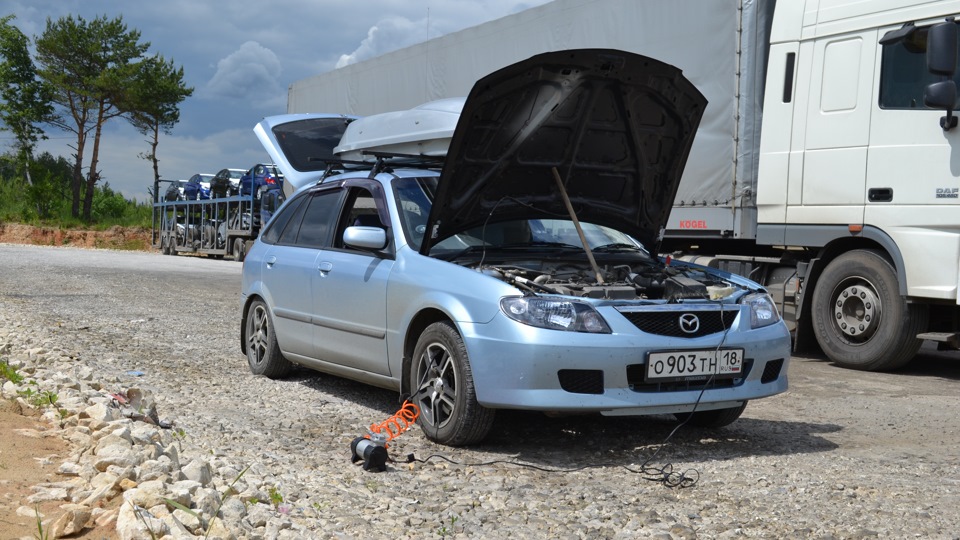 Mazda Familia С пробегом по Японии