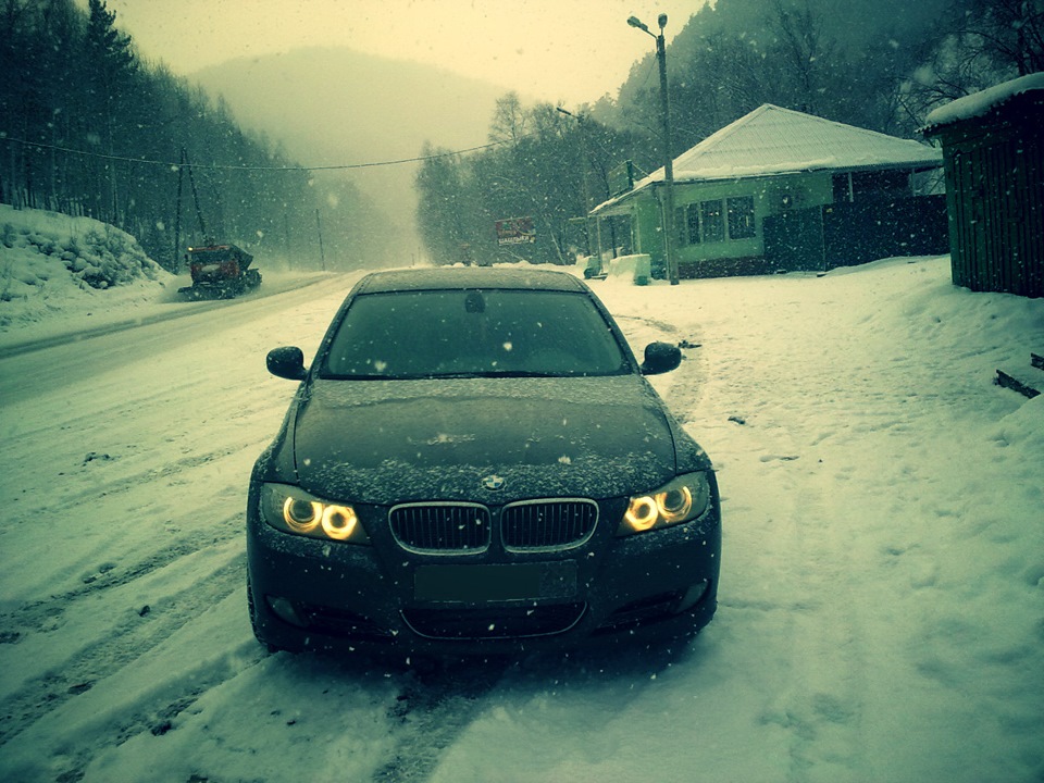 BMW e90 Р·РёРјРѕР№